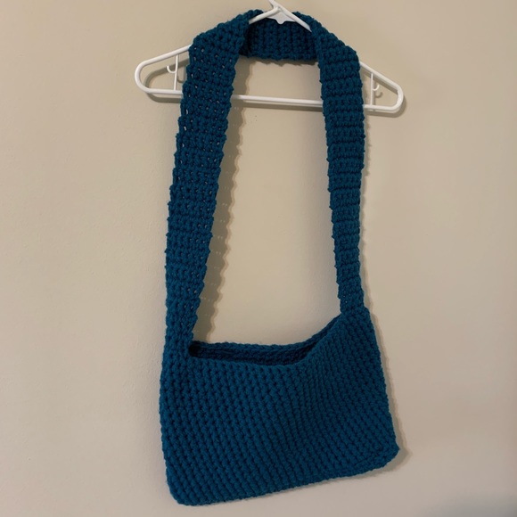 Boho Crossbody Bag, handmade,
crocheted - Picture 3 of 16